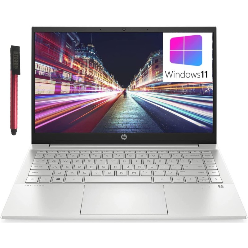 [Windows11] HP Pavilion 14笔记本电脑,14" FHD 400 nits英特尔四核 i7-1195G7*高5.0GHz,16GB DDR4 RAM,1TB PCIe SSD,WiFi 6,BT 5.2,背光KB